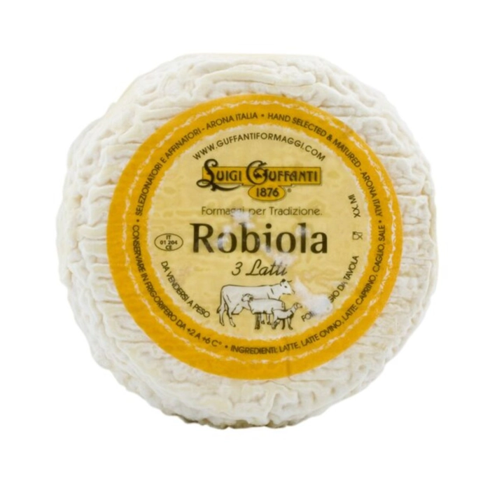 Luigi Guffanti robiola tehén-, kecske- és jutejből 6db x 0,3kg (1,8kg)