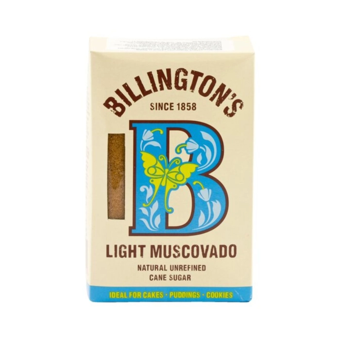 Billington muscovado világos nádcukor 500g