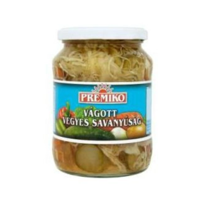 Vegyes vágott savanyúság 720ml