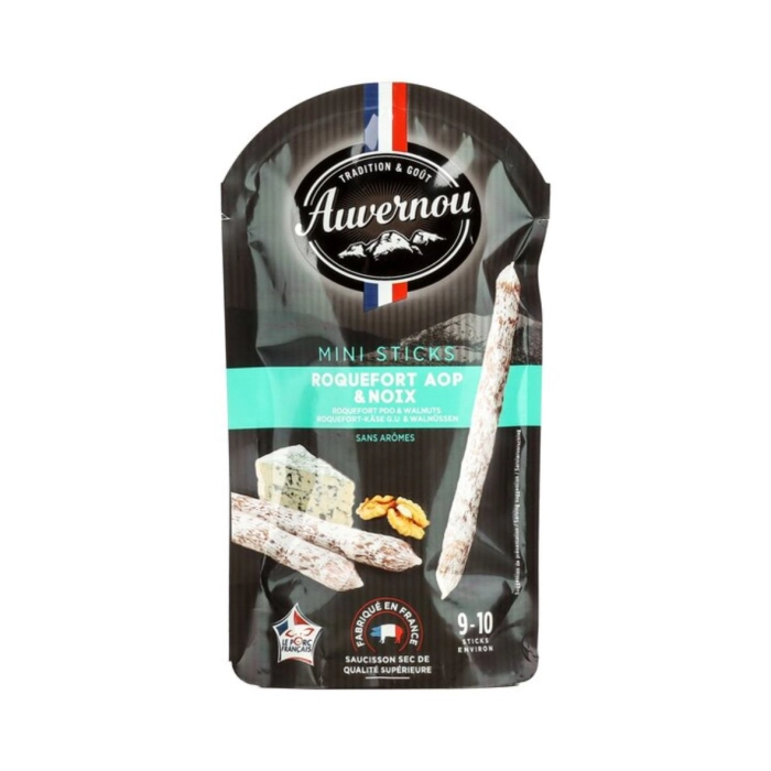 Sauvernou Roquefortos-diós kolbászrudacskák 100g