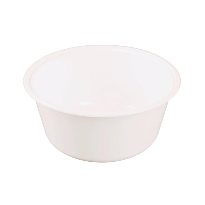 Műanyag fröccsöntött mikrózható fehér levesetál 750ml (50db/csomag)