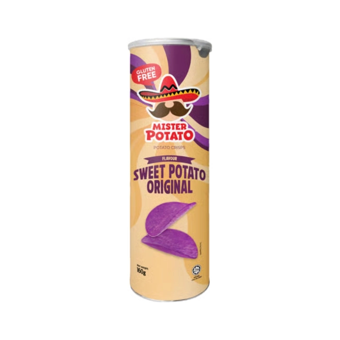 Mister Potato édesburgonyás chips 160g