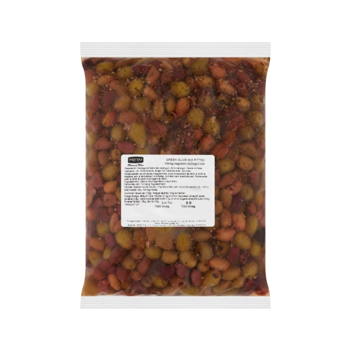 Bretas magozott olívabogyó mix 3900g/2270g