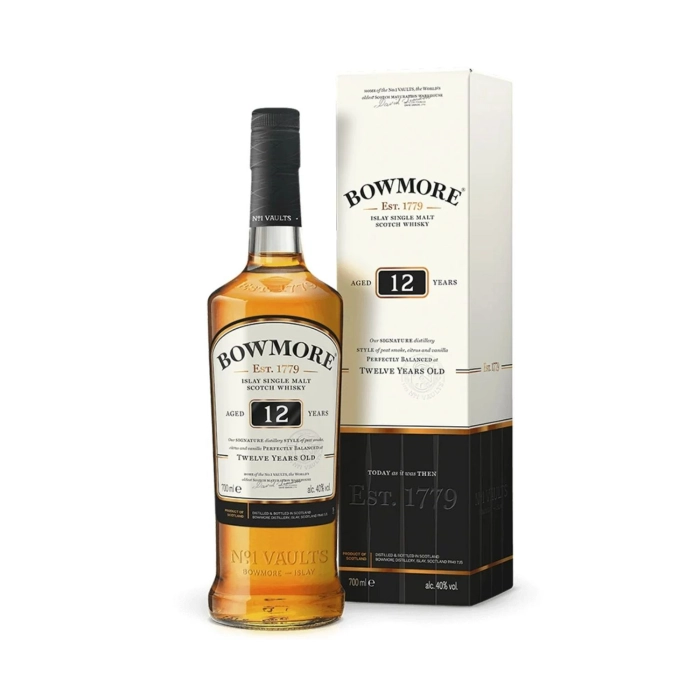 Bowmore 12 éves whisky 40% 0,7l