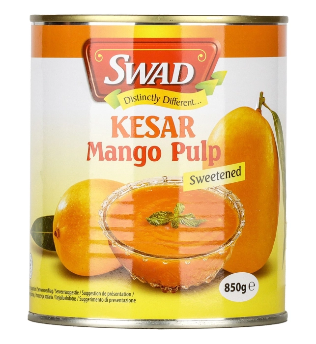 Swad Kesar mango pép 850g