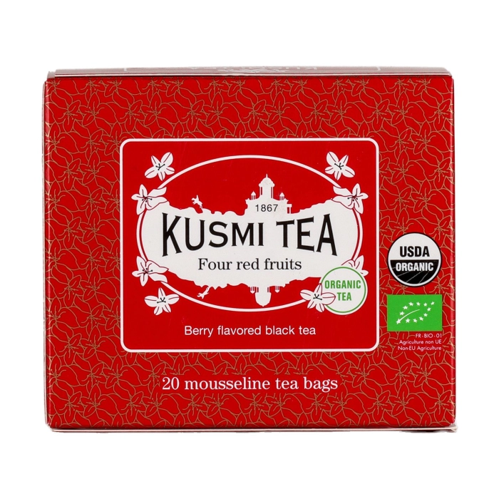 Kusmi bio Four Red Fruits 20 filter 40g