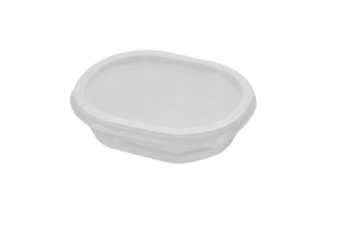 Ovál salátás alj 375 ml-es (50db/csomag) PP