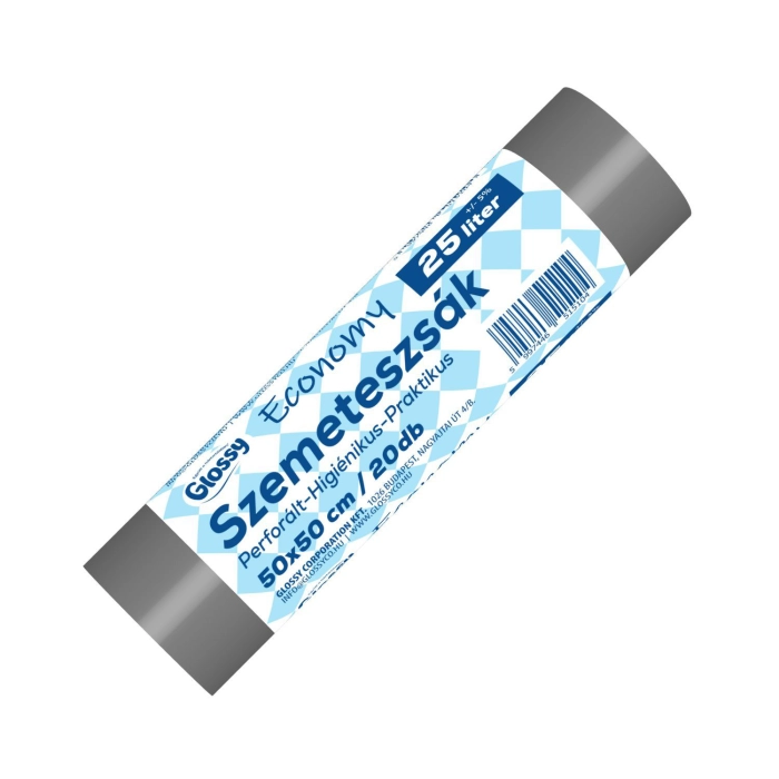 Szemeteszsák 25L/20db PE 12µ