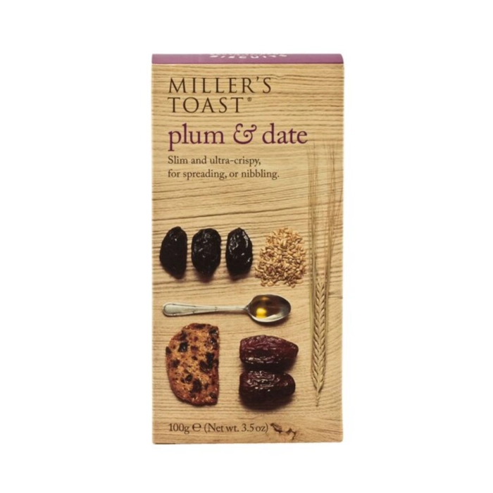 Millers szilvás-datolyás toast 100g