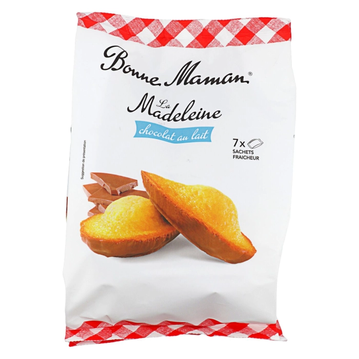 Bonne Maman madeleine tejcsokoládéval 210g
