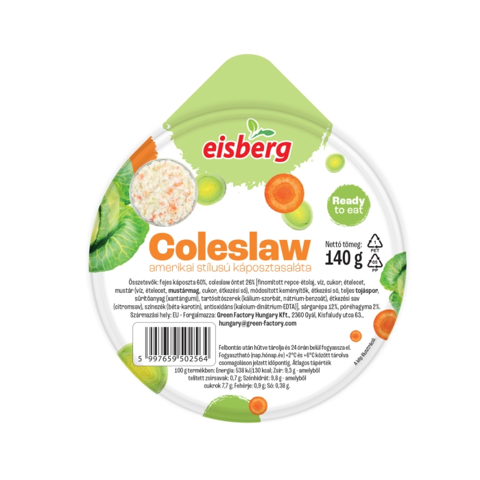 Coleslaw káposztasaláta 140g