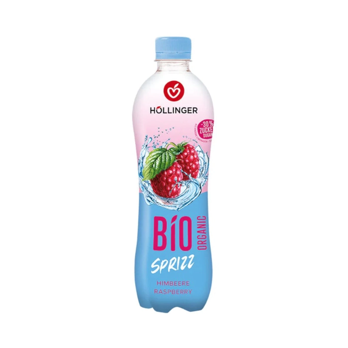 Höllinger málnás szénsavas bio üdítőital 0,5l