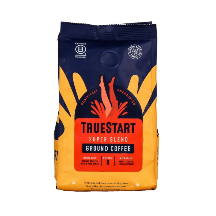Truestart Super Blend Ground Coffee őrölt kávékeverék 200g