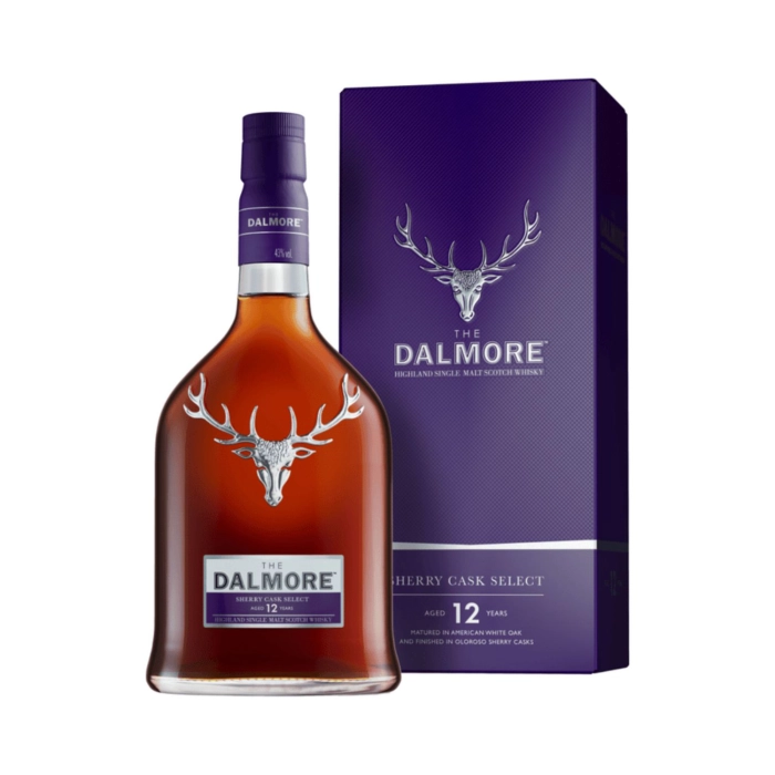 Dalmore 12 éves Sherry hordóban érlelt whisky 43% 0,7l
