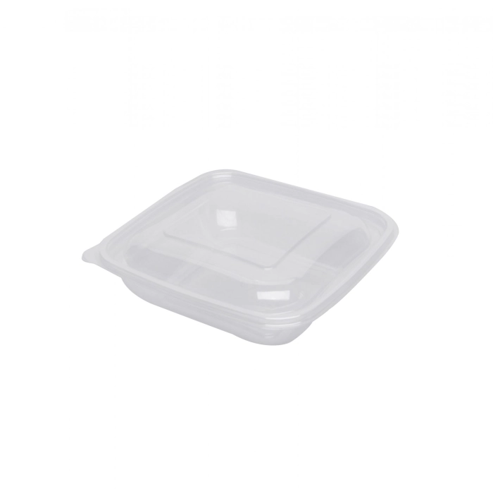 HOTFORM 750 ml-es szögletes salátás tál (50 db/csomag) PET