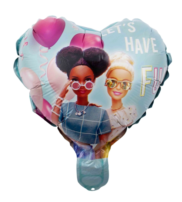 BARBIE PARTY BALLON WITH POPPING CANDY 8G/24DB