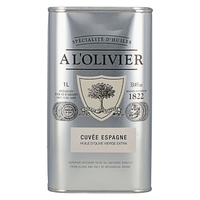 A l'Olivier Cuvée Espagne extra szűz olívaolaj 1l