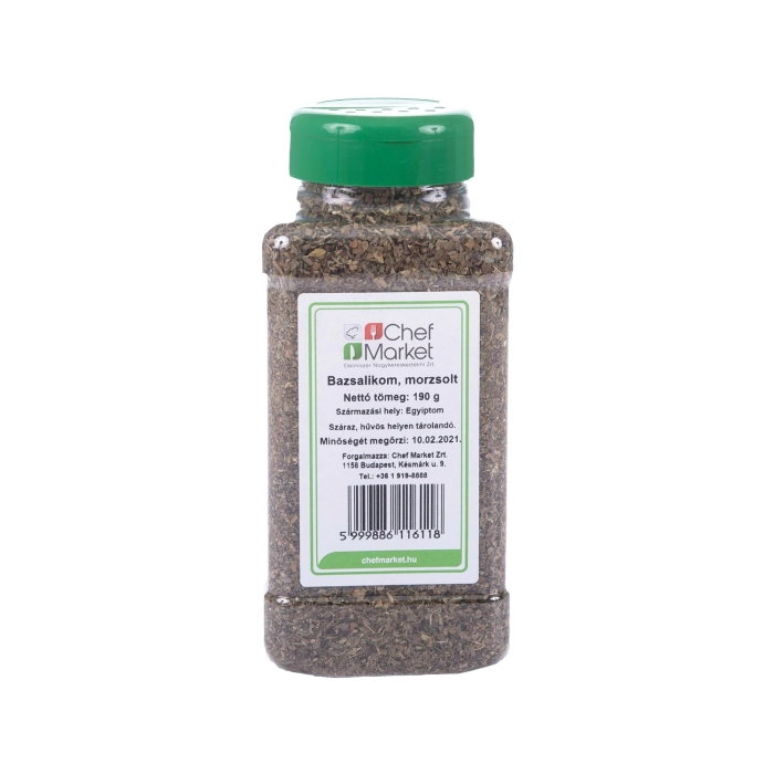 CM bazsalikom morzsolt 190g/1l