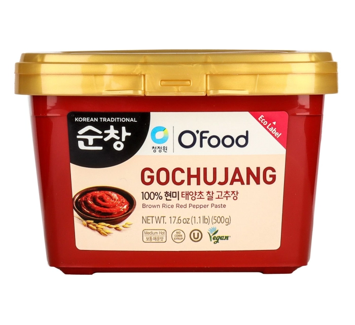 O'Food Gochujang Paprika paszta barna rizzsel 500g