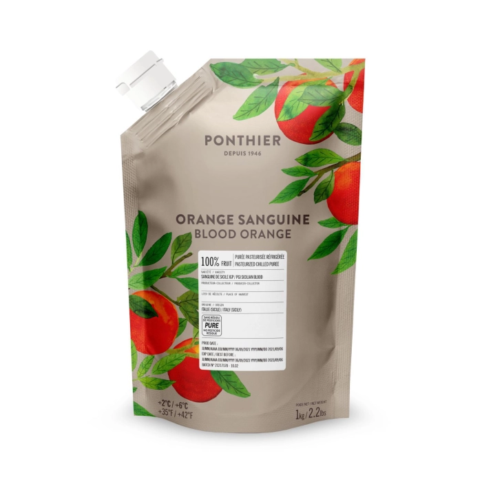 Ponthier vérnarancs gyümölcspüré 1kg