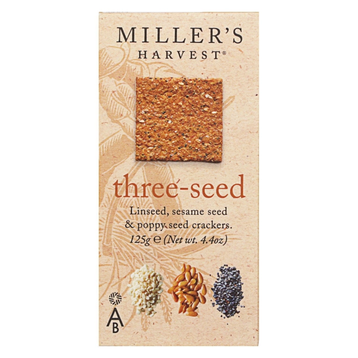 Miller's Harvest 3-magvas kréker 125g