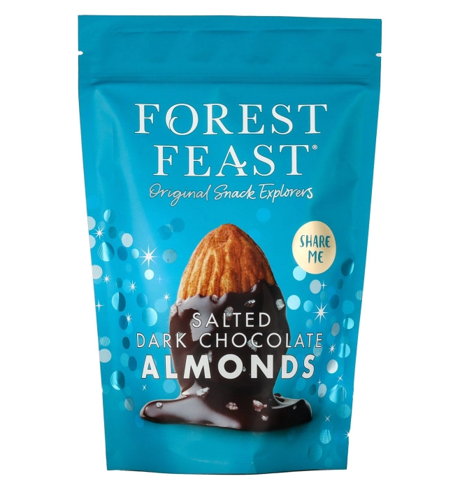 Forest Feast sós étcsokoládéba mártott mandula 270g