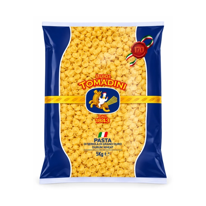 Tomadini durum gyöngykagyló tészta 5kg