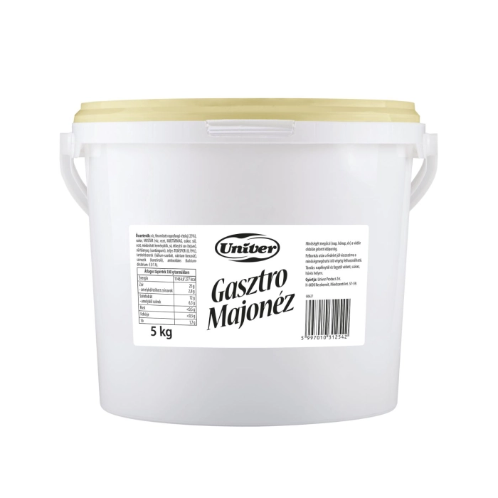 Univer gasztro majonéz 25% 5kg