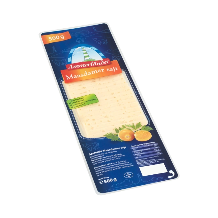 Ammerland maasdamer sajt szeletelt 500g