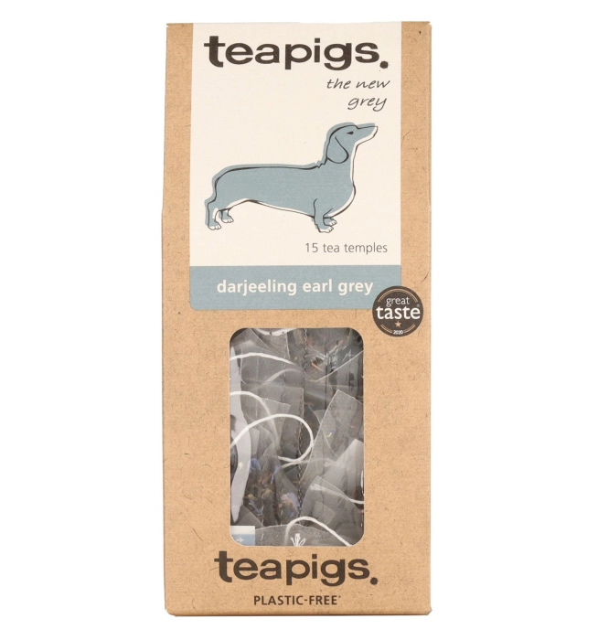 Teapigs Darjeeling Earl Grey fekete tea 15 filter 37,5g