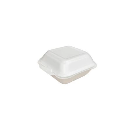 Hamburger habdoboz XPS 150*150*70mm (125db/csomag)