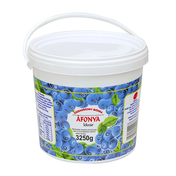 Pacific feketeáfonya extra dzsem 45% 3250g