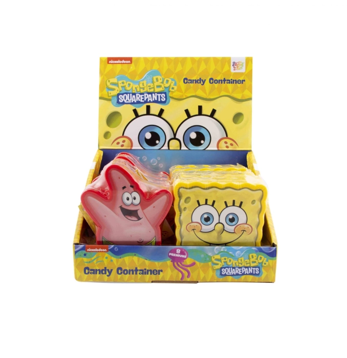 SPONGE BOB CANDY CONTAINER 10g/12db