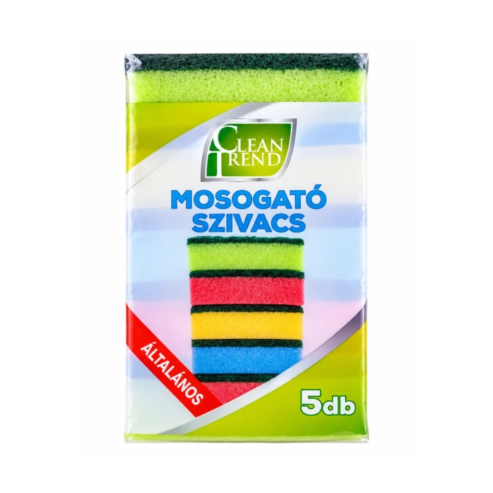 Clean Trend mosogatószivacs 5db-os