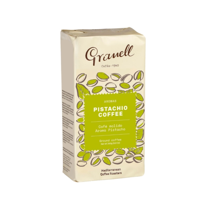 Cafés Granell pisztácia ízesítésűőrölt kávé 250g