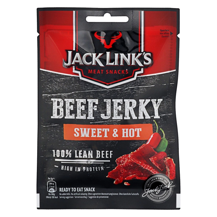 Jack Link’s szárított édes-csípős marhahús csíkok 25g