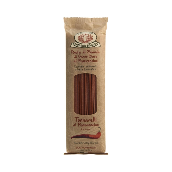 Rustichella tonnarelli al peperoncino tészta 500g