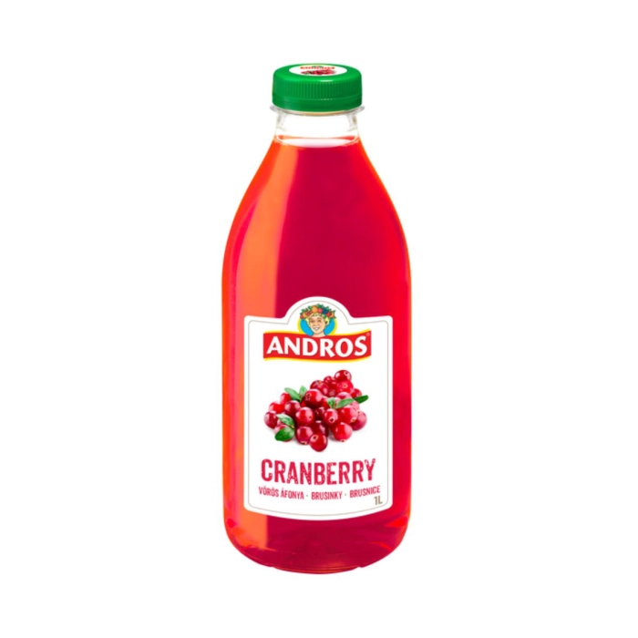 Andros friss vörösáfonyalé 1l