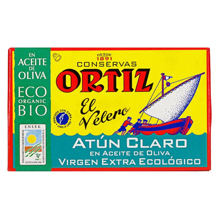 Ortiz Atun Claro tonhal olívaolajban 112g