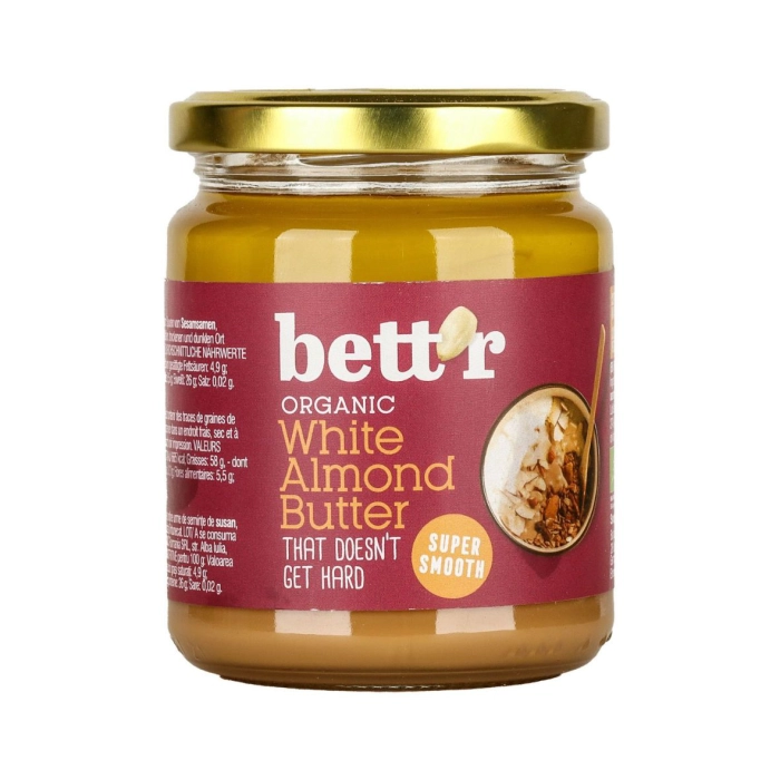 Bett'r Organic fehér mandulavaj 250g