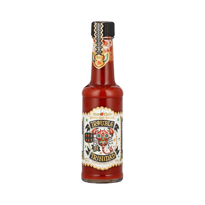 Mic's Trouble trinidad extra csípős chili szósz 155g