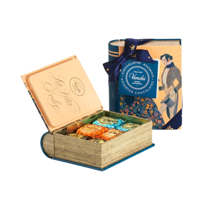 Venchi Mini Book vegyes desszert dobozban 119g