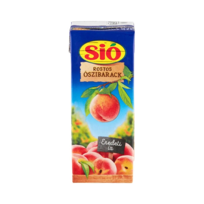 Sió őszibarack üdítőital 20% 0,2l
