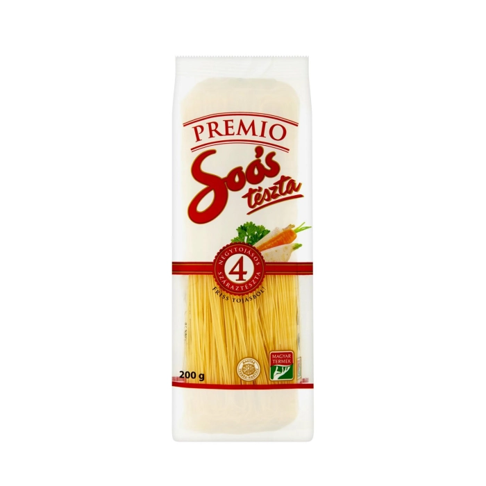 Soós 4 tojásos cérnametélt tészta 200g