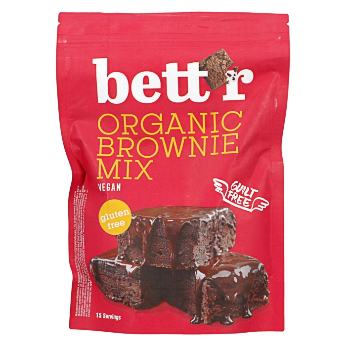 Bett'r Organic gluténmentes brownie alappor 400g