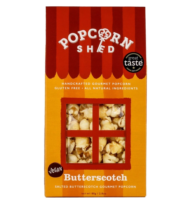 Popcorn Shed vajkaramellás popcorn 80g