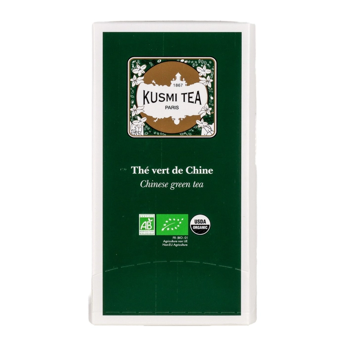 Kusmi Bio Fodormentás filteres zöld tea (25db/doboz) 50 g