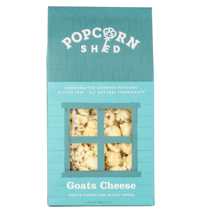 Popcorn Shed kecskesajttal és borssal ízesített popcorn 60g