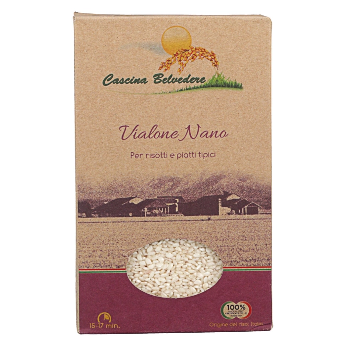 Cascina Belvedere vialone nano rizs 1kg