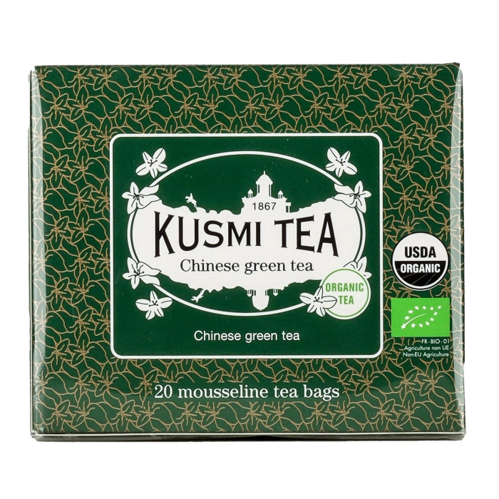 Kusmi kínai zöldtea mandula aromával 20 filter 40g